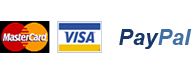 Способы оплаты - Visa, Mastercard, Paypal,Yandex